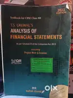Analysis of financial statements Vol 3rd class 12th Accountancy