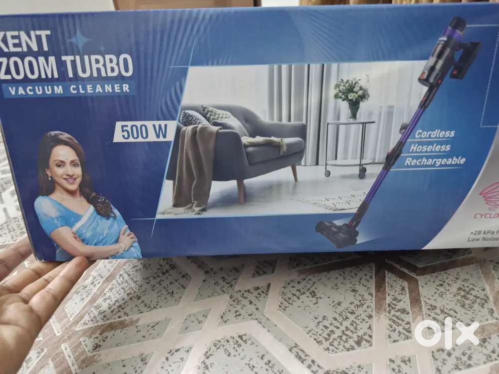 Company Sealed Packed Kent Zoom Turbo Vacuum Cleaner 500W