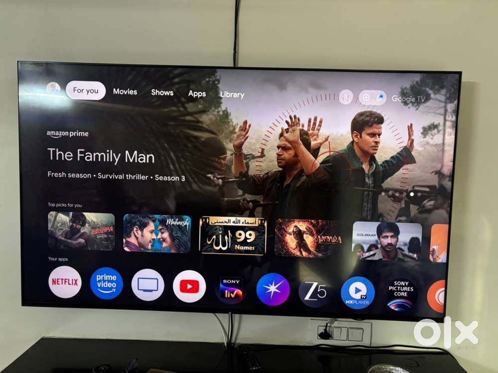 2 days old Sony 65 inch IMax TV with 4 years warranty