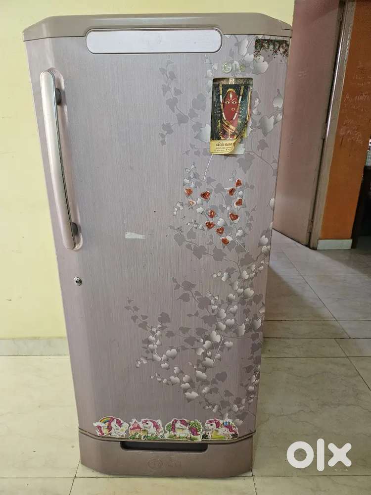 Lg 230 litres pink single door refrigerator