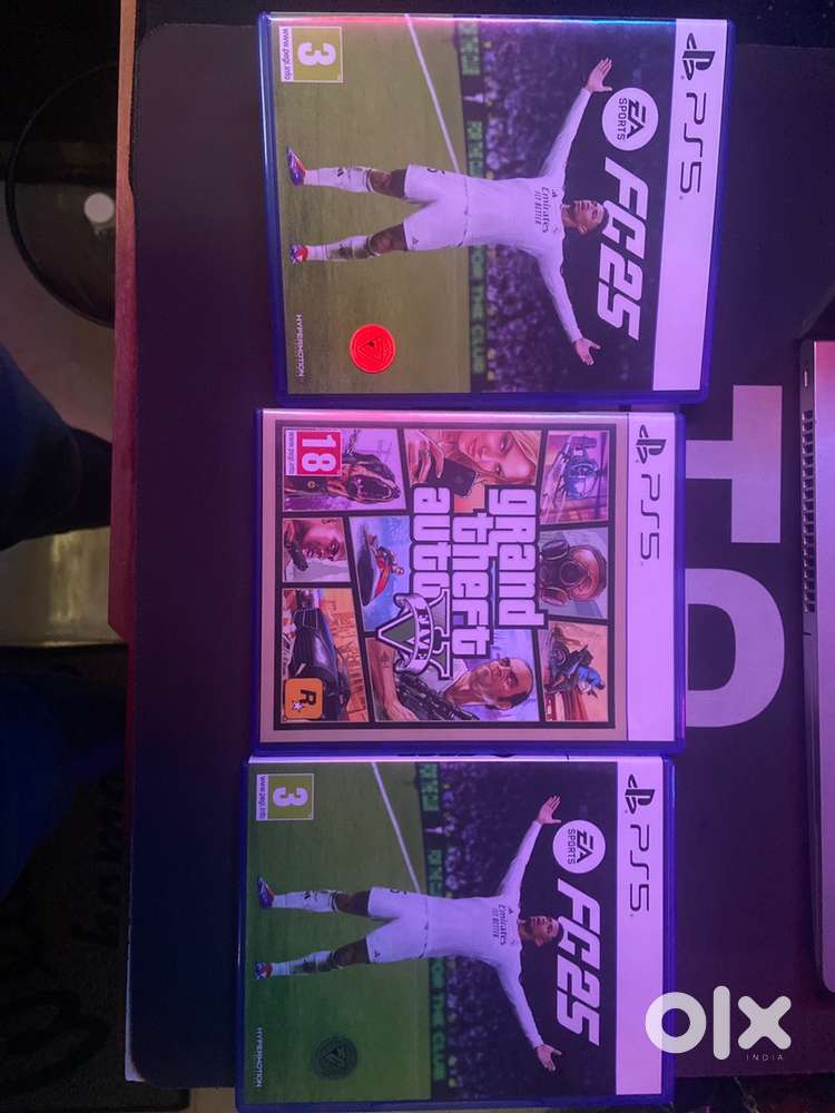 PS5 - FC25 & GTA5