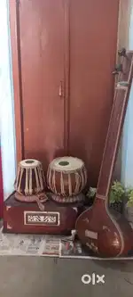 Set of Harmonium,Tabla and Tanpura
