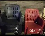 All types plastic chairs and tables are available in wholesale price