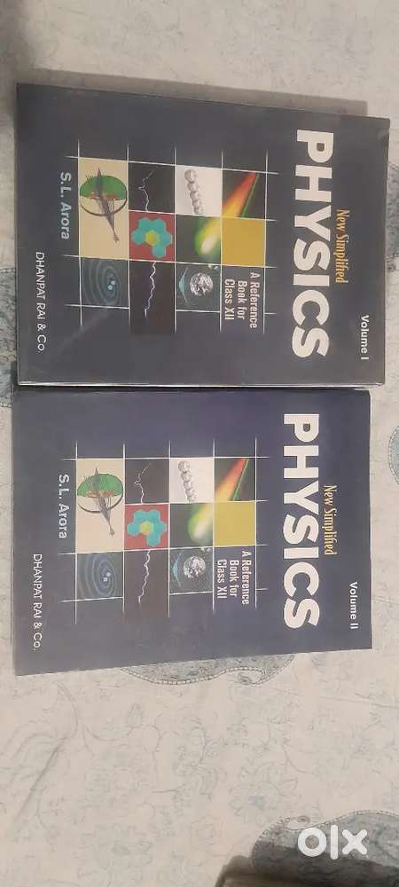 SL Arora physics class 12 part 1 and 2