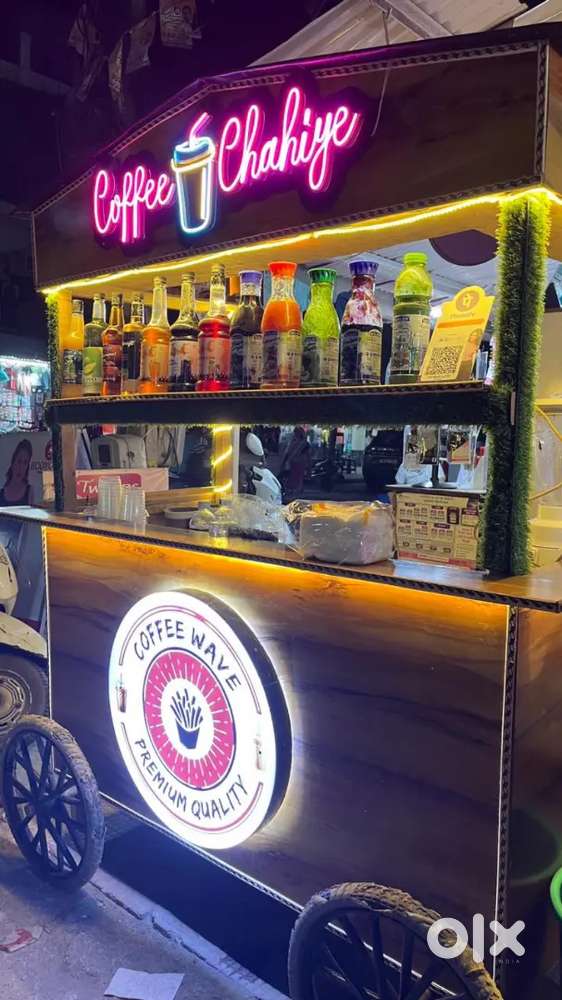 Cold coffee cart