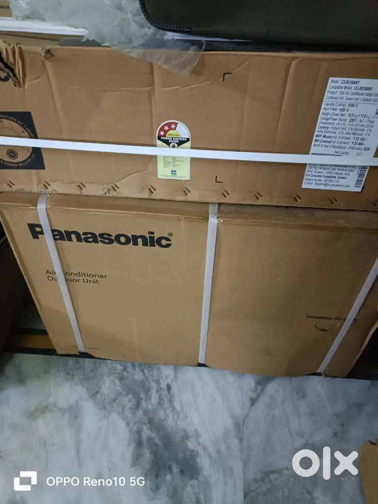 Panasonic 1.5ton 3 star inverter Ac (2024)