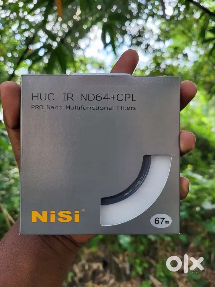 NiSi HUC PRO Nano IR ND64 + CPL 67mm

Multifunctional Filter