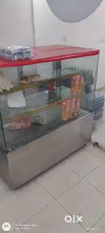 Urgent sell of glass counter refrigerator