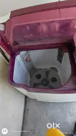 Lg washing machine 2 years old new machine bill box etc complete
