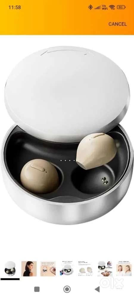 Smallest Invisible Earbuds Wireless Ear Buds Bluetooth in Ear Mini