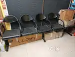 5 seater iron chair