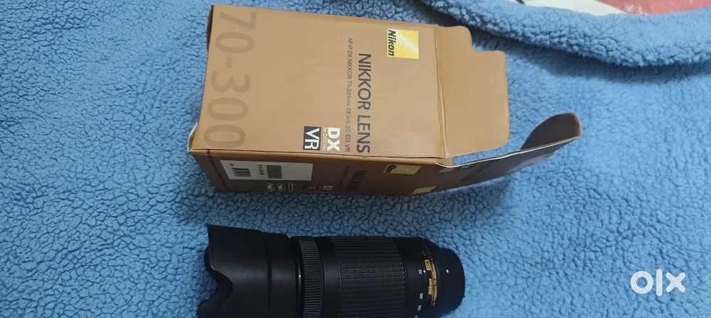Nikon 70-300 new lens for sale teli lens ( one time use only )