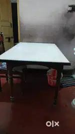 Wooden dinning table with Chai