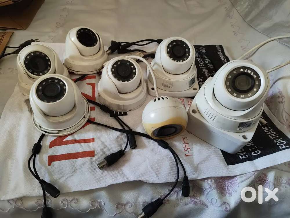 CP plus CCtv camera full set(2 DVRs)