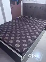Queen Size Box Storage Beds and Mattress.