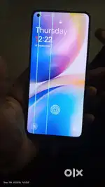 8t 5g 8/128 update se screen par do green line aa gai hai