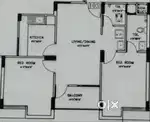 2 BHK for sale at Valencia, Kankanady