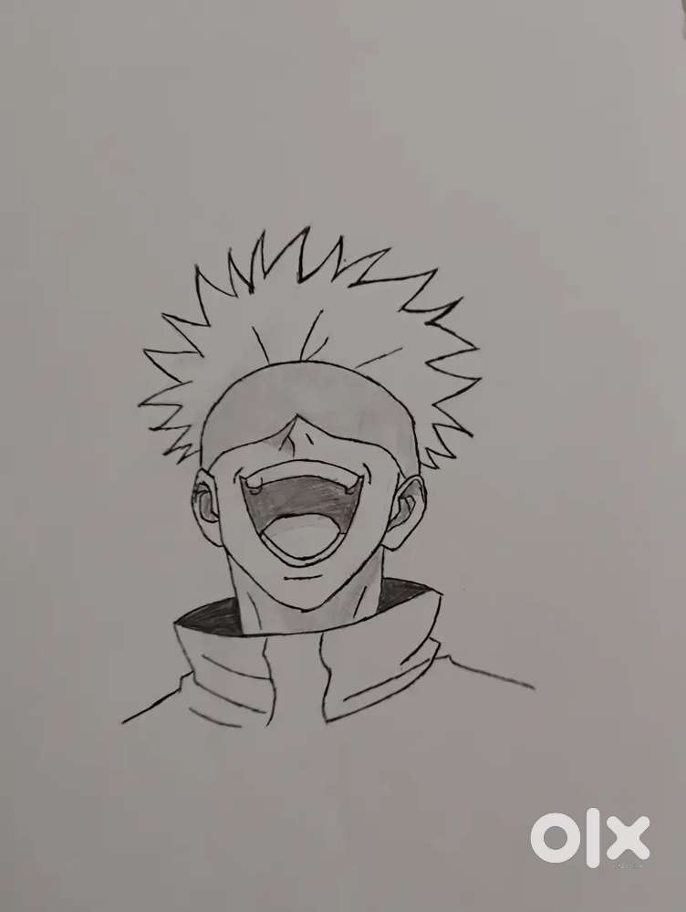 Drawing of gojo from JJk