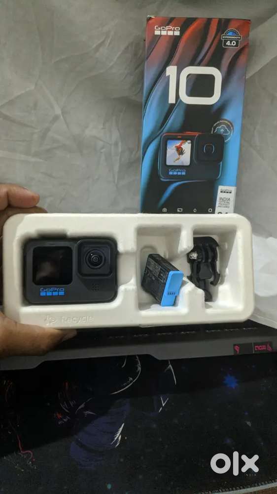 GoPro 10 with bill box under warranty go pro insta insta360