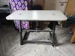 Gaming Table heavy metal and wood