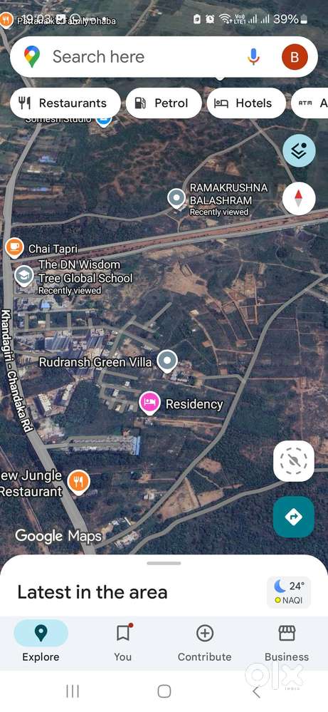 Yellow zone gharabari plot near DN Pallacia