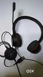 Jabra usb headset headphones Jabra evolve 20  uc MS good working