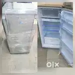 I'd67 haier silver colour single door refrigerator with stabilizer