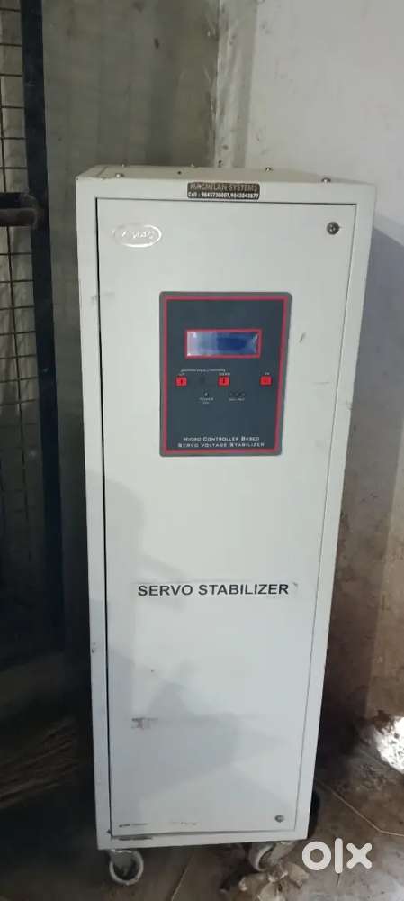 Microcontroller-based Servo Voltage Stabilizer