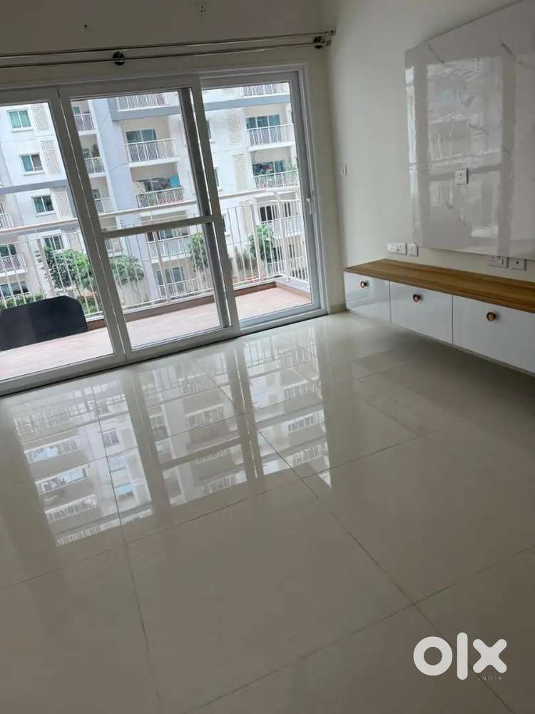 2.5 BHK New Apartment in L&T Raintree Boulevard Hebbal for Rent 65k