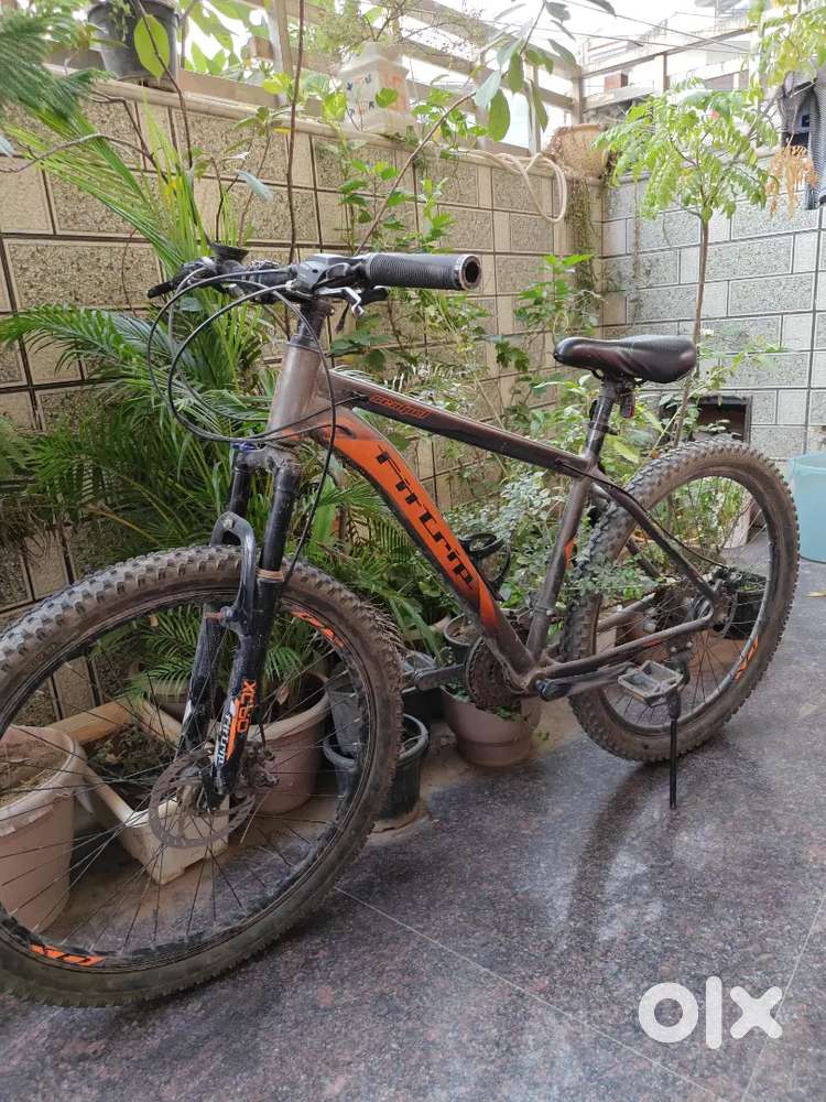 In orange and black colour