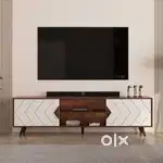 BLUEWUD Wilbrome Floor Standing TV Entertainment unit /TV Cabinet