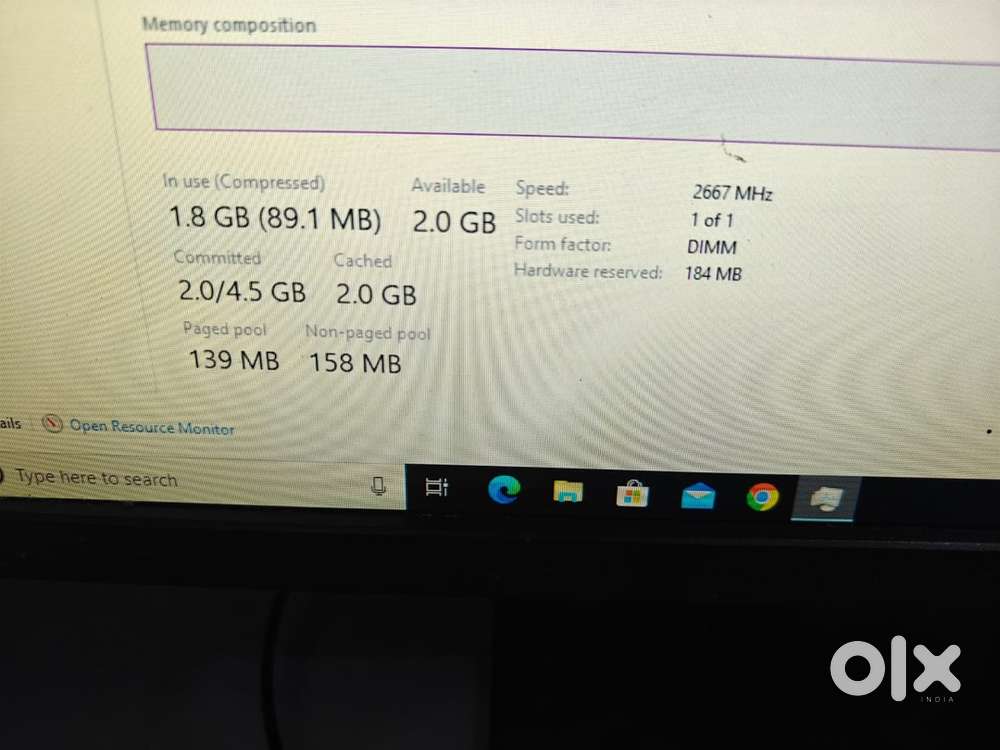 Desktop for sale with intel i3 8th gen processor