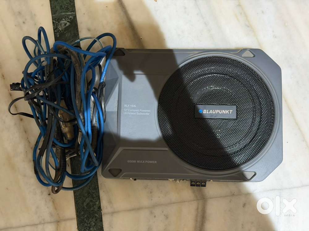 Blaupunkt XLf 10A underseat subwoofer 600W