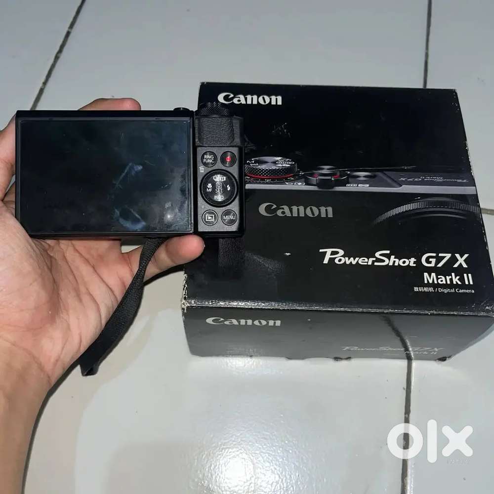 Canon G7x Mark ii Digital Camera Black