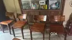6 chairs ( sesamee wood)