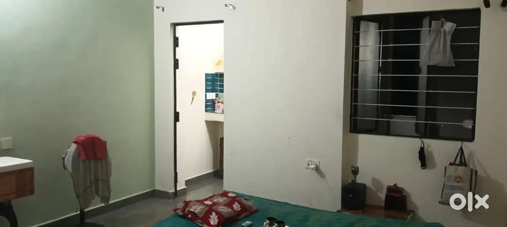 Seprate one room set with attach kitchen and attach western washroom