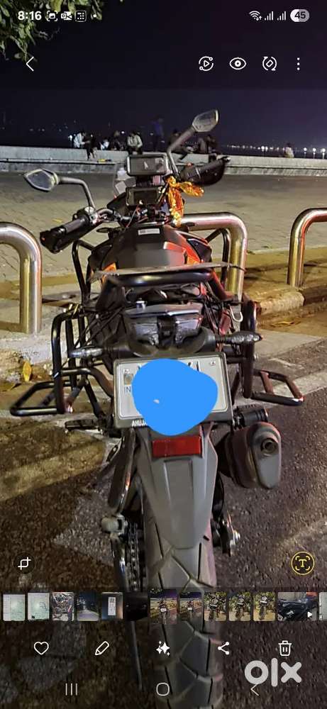 Crash guard , saddle stay and back rack dor ktm 390 adventure