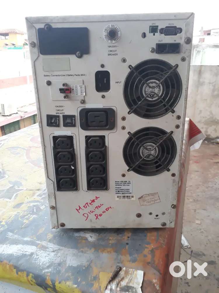 UPS ONLINE with  6 Batteries  3KW