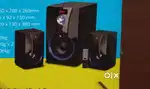 Zebronics 2.1 spesker inbuilt radio with remote control
