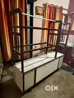 1 Garment Rack, Tea Table and 1 Study Table for SALE