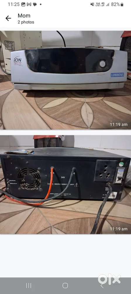 Double battery inverter 24V