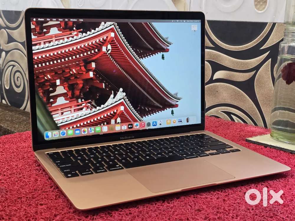 M1 Air 2022 Rose Gold  Macbook 8gb 256gb SSD 13inch Retina Touch iD