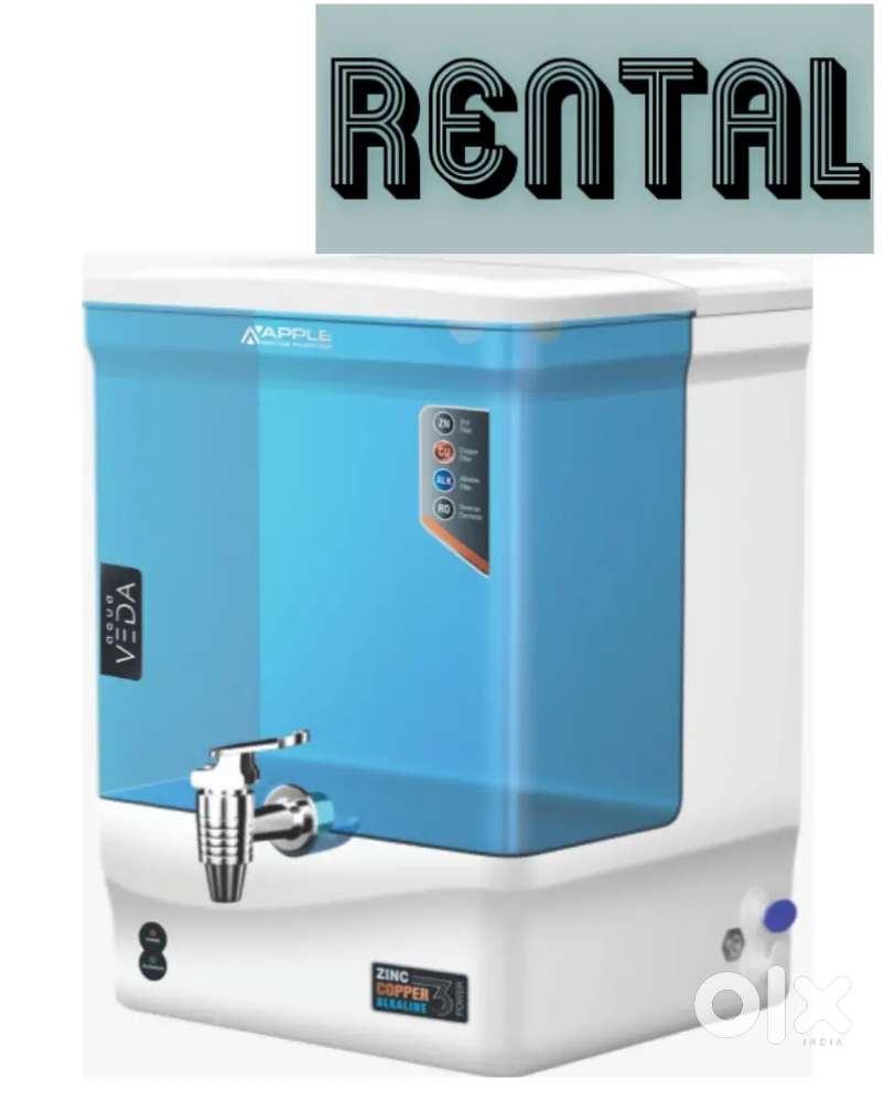 Water purifier available on rent