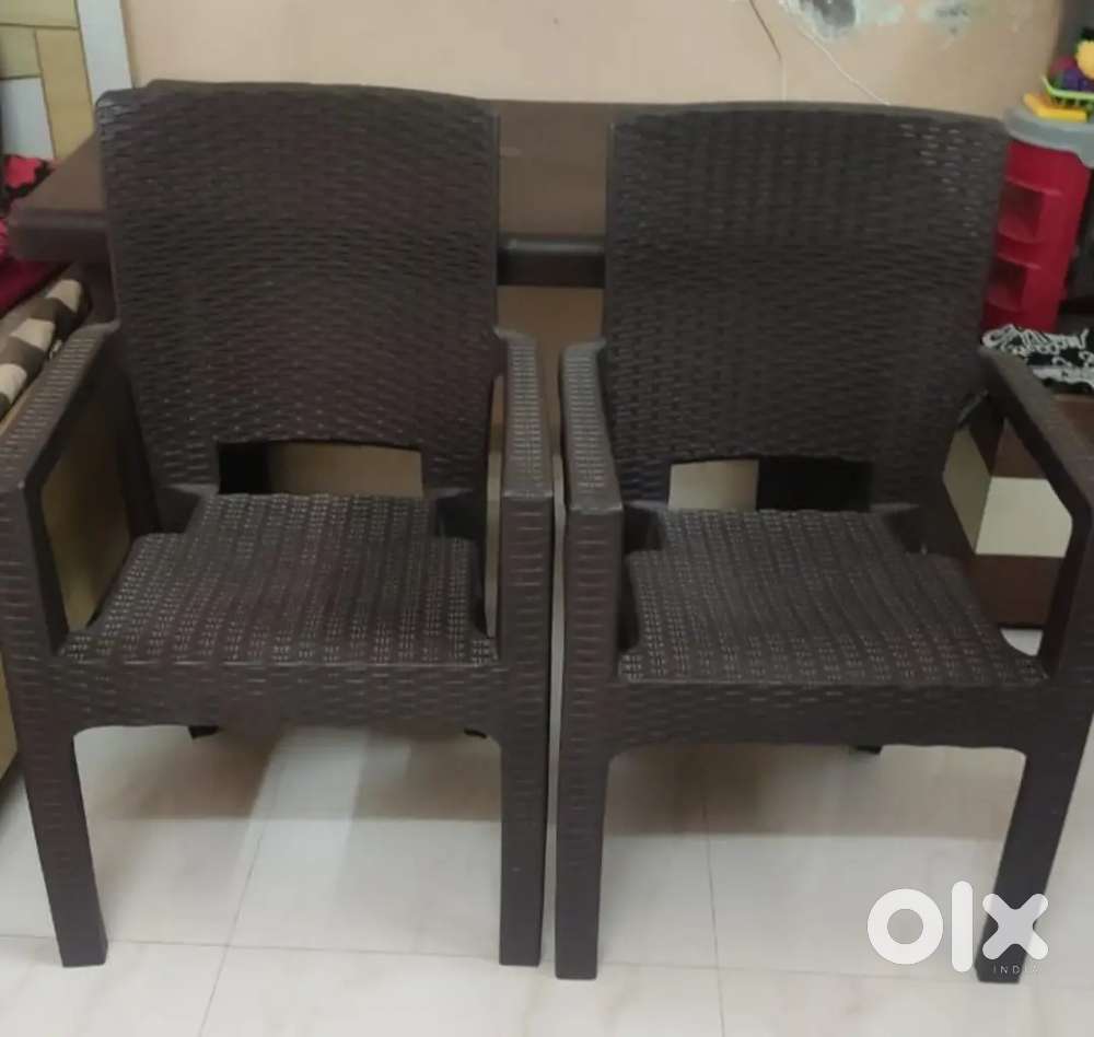 Dining table and chairs