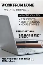 WORK FROM HOME.