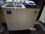 Samsung 6.5 kg semi automatic/1 year 3 month/In warranty