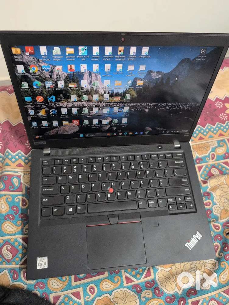 Lenovo ThinkPad Corei7, 10th gen, 512GB SSD 16GB Ram, Windows 11 Home