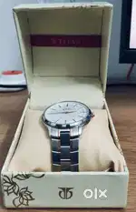 Titan Classique Slimline Silver watch