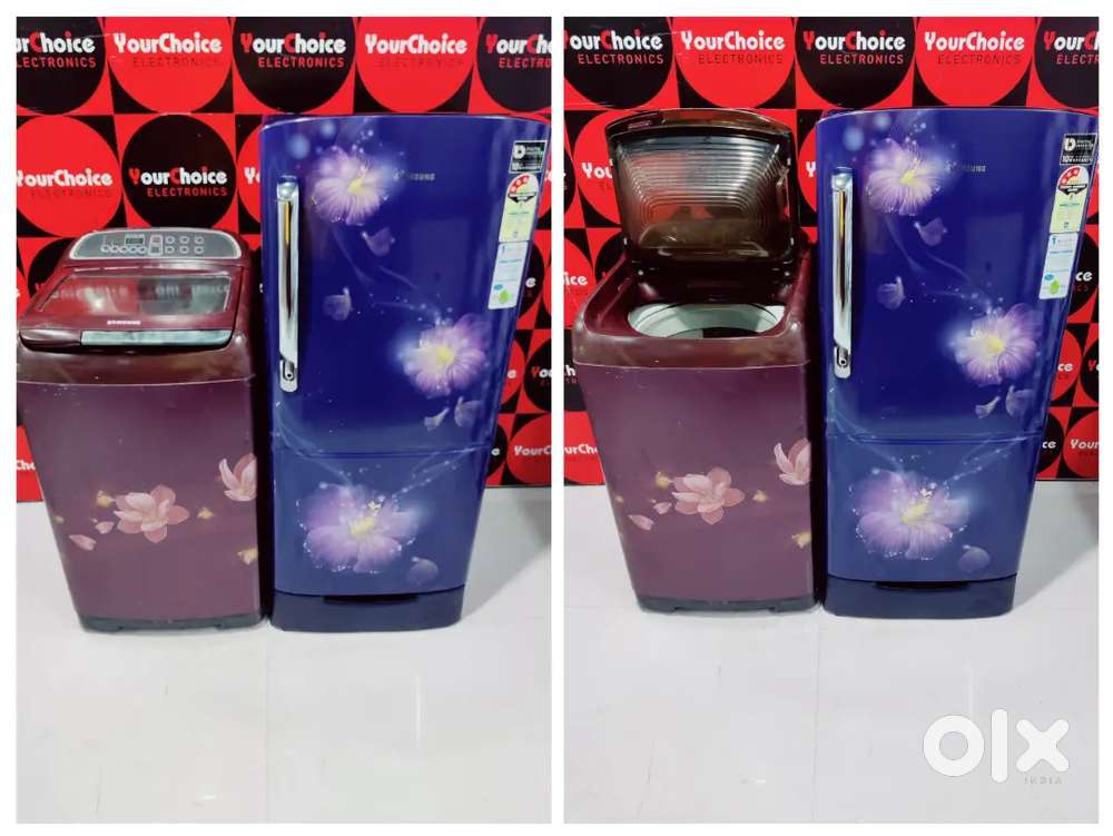 Fully Automatic Washing Machine&Fridge For Sale-Sanitize Cycle Grab It