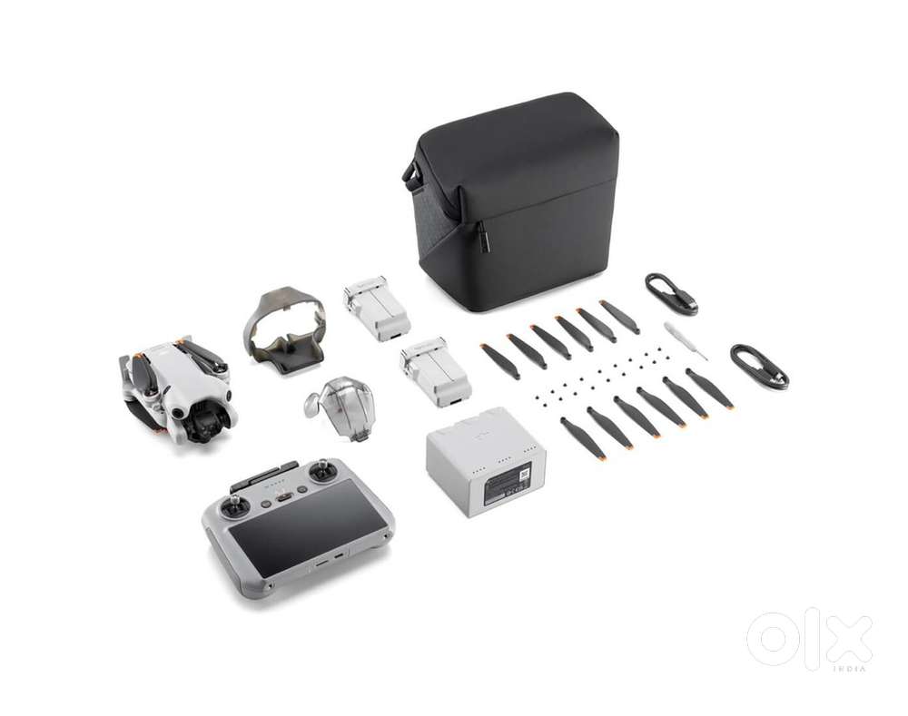 DJI Mini 4 Pro Drone Camera Fly More Combo (DJI RC 2) 34 Mins
